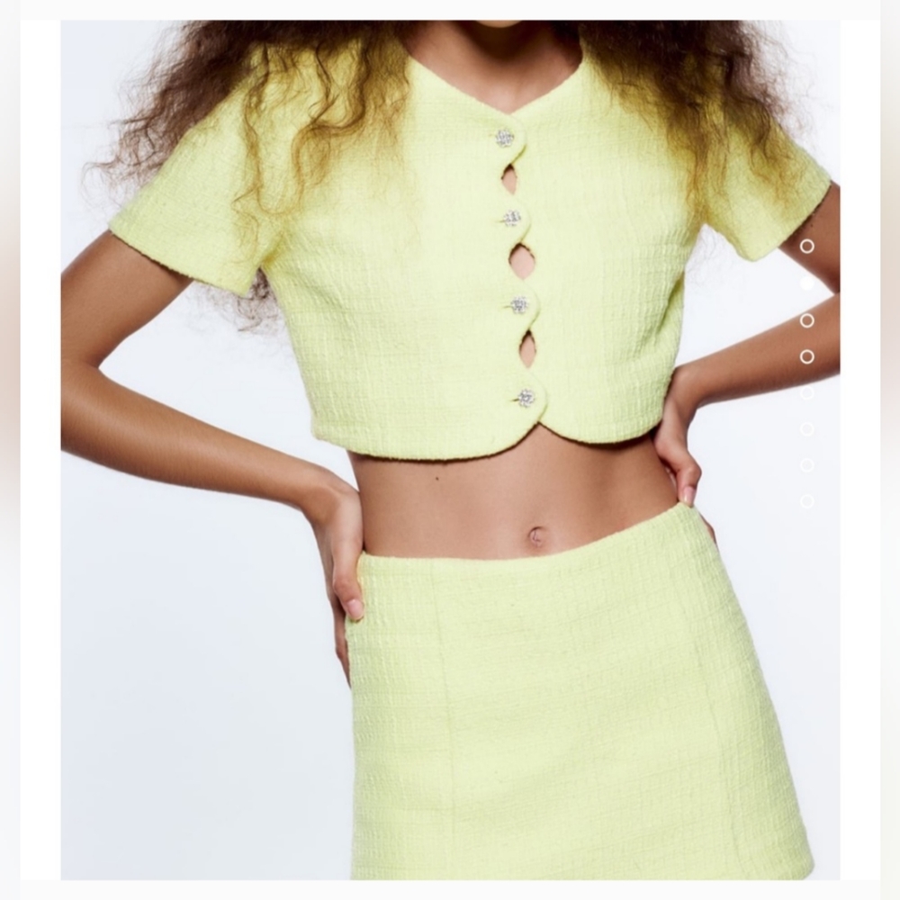 ZARA tweed set